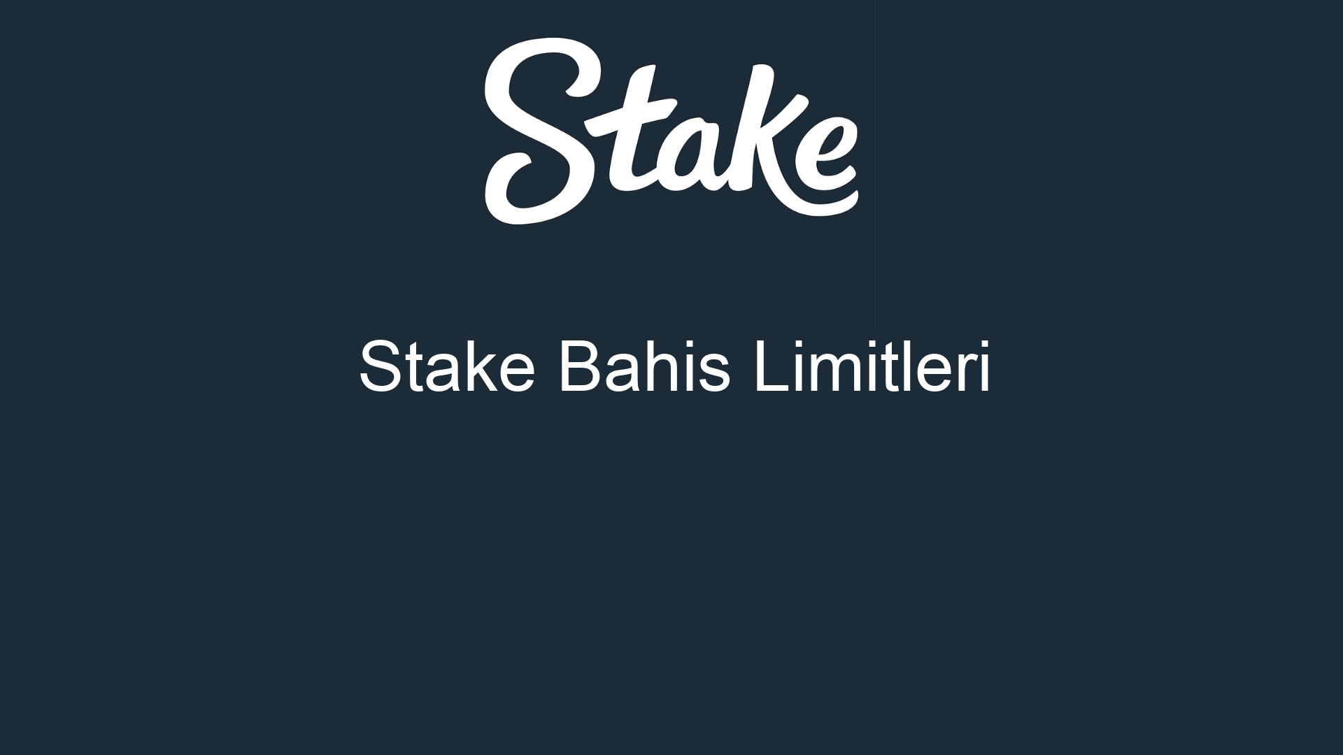 stake bahis limitleri 425